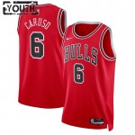 Maillot NBA Chicago Bulls Alex Caruso 6 Nike 2022-23 Icon Edition Rouge Swingman - Enfant
